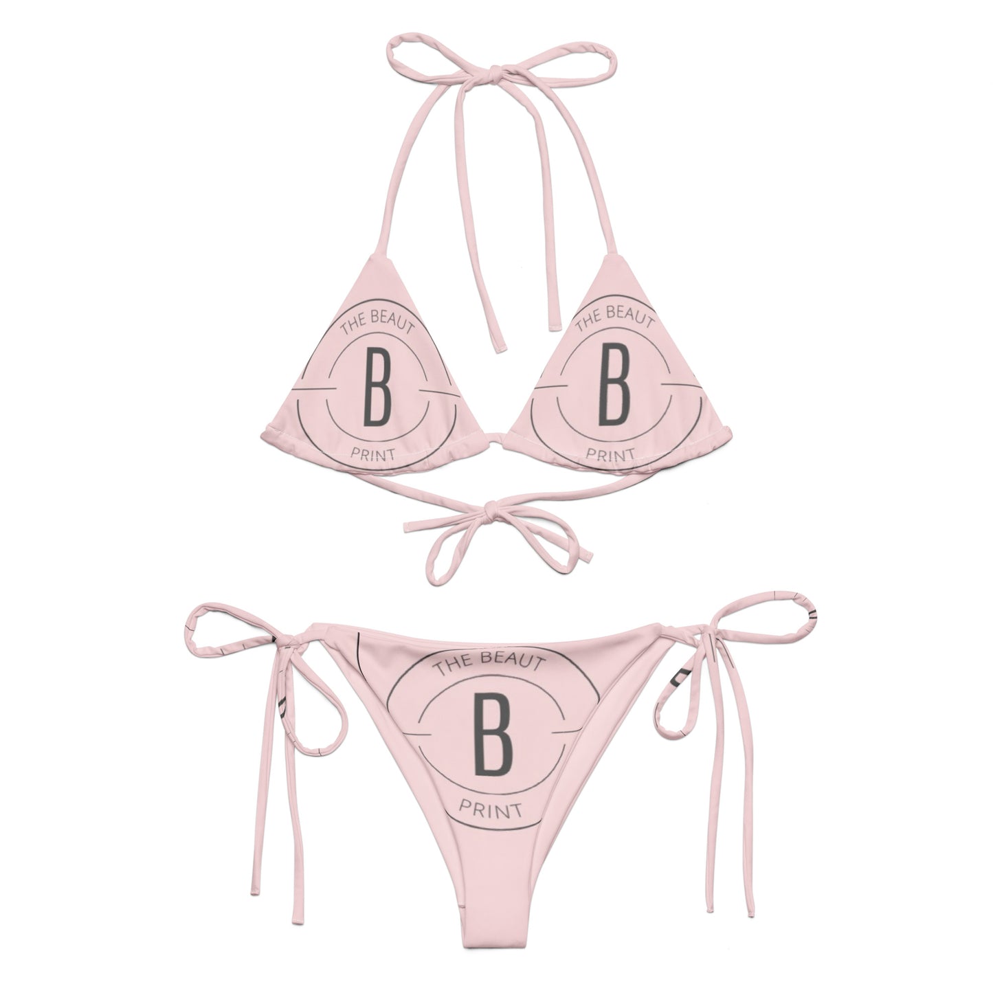 The Beaut Print Big logo Bikini